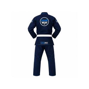 Uniforme de Jiu-Jitsu Profesional Askar, Azul Marino, Unisex, Ropa Duradera para Artes Marciales - Product Image 2