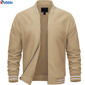 Chaqueta Varsity Letterman, Chaqueta Bomber Vintage para Hombre, Chaqueta Cortavientos Personalizada, Chaqueta de Béisbol Ligera, Impermeable, Estilo Cargo - Product Image 3