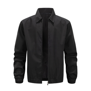 Custom Single Button Turn-Down Collar <b>Men's</b> <b>Jacket</b> Casual <b>Smart</b> Fit Lightweight Fashion Outerwear Coat - Product Image 6
