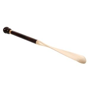 Calzador de madera de alta calidad, estructura resistente, acabado suave, herramienta de asistencia para calzado cómoda para múltiples estilos de zapatos - Product Image 1