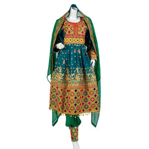 Vestido Afgano Tribal Kutchi Hecho a Mano de la Mejor Calidad, Vestidos Afganos para Mujer 2025, Vestido Afgano de Manga Larga de Buena Calidad - Product Image 2