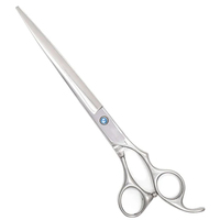 Ciseaux de coiffure professionnels pour barbier, ciseaux de toilettage pour animaux de compagnie, en acier inoxydable, pour droitiers, 6,5 pouces, 7 pouces, tranchants, sûrs et durables