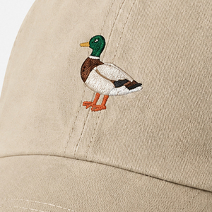 Gorra de papá bordada con pato mallard, moderna, para ropa urbana, fabricación OEM ODM, bordado personalizado - Product Image 5