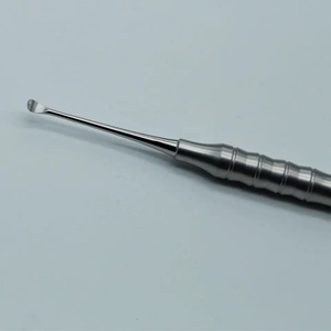 Instruments dentaires manuels Bone Bridge Molt 2/4 pour le nettoyage chirurgical et le remplissage dentaire, curette, curettage, élimination des kystes et débridement - Product Image 3