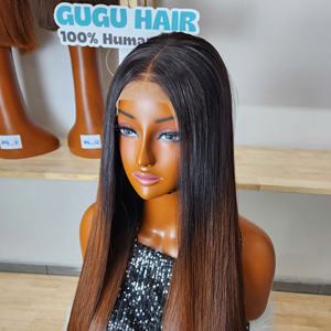 วิกผมแท้เวียดนาม 100% แบบดิบ ไม่ผ่านการแปรรูป  แบบ Double Drawn  5x5 HD  พร้อมเชือกผูกผมด้านหน้าแบบใส  ไม่ต้องใช้กาว  ผมตรงแบบ Bone Straight  ขนาด 30 นิ้ว - Product Image 4