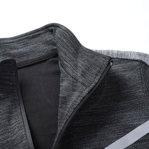 Flexible Design Winter Casual Men Tracksuit Breathable 100% Cotton Lightweight Stretch Comfort for Active Use - Product Image 3