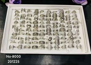 Anillo de Joyería de Acero Inoxidable Geométrico Moderno de Lujo al por Mayor, Chapado en Oro y Plata para Chicas - Product Image 3