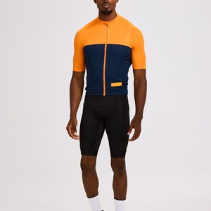 Maillots de cyclisme pour hommes, neufs, personnalisés, OEM, vente en gros, respirants, en spandex/polyester, manches courtes, légers, transfert thermique - Product Image 5