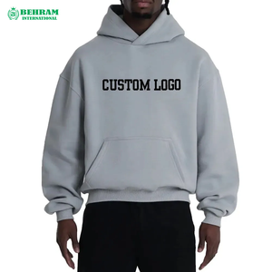 Sweat à capuche épais de haute qualité, personnalisé, 100% coton, molleton 430 GSM, écologique, pour l'hiver. - Product Image 6