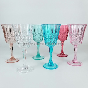 แก้วไวน์อะคริลิกใสทรงคริสตัลแบบรอยัล ไม่แตกหัก - Product Image 5