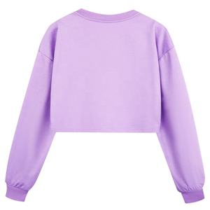 Sudadera recortada de moda para niñas de 3 a 16 años, Top corto informal para deportes, correr, trotar, viajes de fin de semana, actividades <span class=keywords><strong>al</strong></span> aire libre - Product Image 5