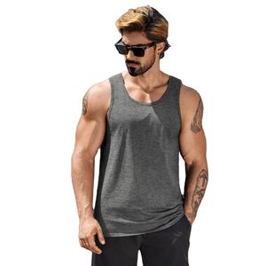 Camiseta sin mangas para hombre Dynamic, ecológica, transpirable, de secado rápido, tela de poliéster, Cool Air Motion, ajuste cómodo, tacto fresco, caída ligera. - Product Image 1