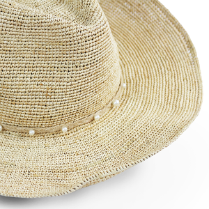 Women's Natural Grass <b>Floppy</b> Straw <b>Hat</b> With <b>Black</b> Ribbon Beach Sun Protection Wide Brim Adult Summer <b>Hat</b> - Product Image 5
