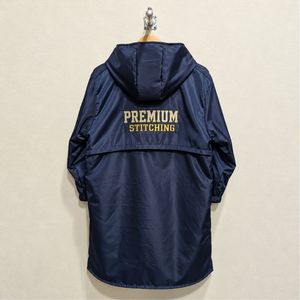 Bata de Playa Larga con Capucha y Logotipo Personalizado, Parka para Cambiarse, Resistente al Agua y al Viento, Chaqueta para Exteriores, Venta al Por Mayor OEM - Product Image 3