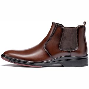 Zapatos de Hombre de Negocios de Alta Calidad, Estilo Británico, de Cuero Genuino, con Punta en Pico, Zapatos de Moda - Product Image 3