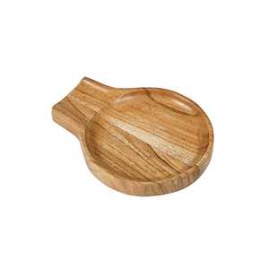 Support à cuillère rustique en bois massif fait main, support de cuillère de cuisine écologique, compatible lave-vaisselle, repose-ustensiles décoratif pour la maison - Product Image 5