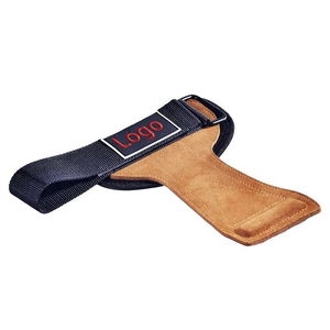 Poignées de gymnastique en cuir PU avec logo personnalisé, confortables pour hommes et femmes, protège-paumes pour entraînement CrossFit, fournisseur OEM - Product Image 3
