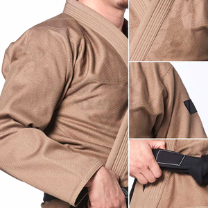 Uniforme de Jiu Jitsu Brasileño Unisex, 100% Algodón, Ligero, de Secado Rápido, Tejido de Perlas Elástico, Kimono Duradero para Entrenamiento de Artes Marciales - Product Image 6