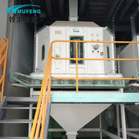 Machine à granulés d'aliments Mufeng certifiée CE 1~2t/h Ligne de production de granulés d'aliments pour animaux de ferme, volailles, bétail
