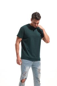 เสื้อยืดคอกลมผู้ชายคลาสสิก น้ำหนักเบา สไตล์ลำลอง แฟชั่น ขายส่ง - Product Image 2