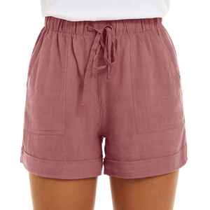 Modern Sporty Style Breathable Fabric High Elasticity Comfortable Everyday Fitness Wear <b>Women</b> Casual <b>Short</b> - Product Image 5