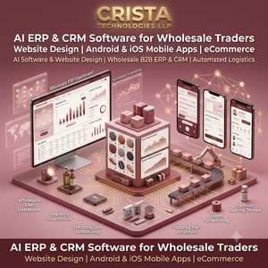 Logiciel ERP CRM IA pour les détaillants en gros, conception de sites Web, applications mobiles Android iOS, plugin WordPress Shopify, e-commerce IA - Product Image 1