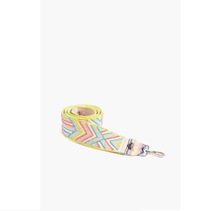 Sangles de sac brodées multicolores en perles, vente en gros de sangles en perles de rocaille pour sacs à main, sangles perlées personnalisées pour sacs à main - Product Image 1
