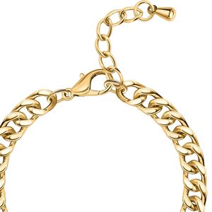 Bracelet en forme de goutte avec breloque ronde en forme de lierre doré, élégant accessoire de mode pour femmes et jeunes filles, cadeau de fête - Product Image 2