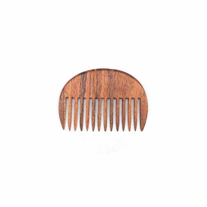 FAIZA CRAFT Peigne rustique à dents larges en bois de Neem pur sculpté, artisanat naturel, décoration d'intérieur - Product Image 5