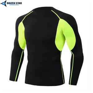 เสื้อแรชการ์ดแขนยาวผู้ชายขายส่ง เสื้อสำหรับเล่นเซิร์ฟและออกกำลังกายจากโรงงาน ป้องกันรังสียูวี 50+ แห้งเร็ว ต้านเชื้อแบคทีเรีย ระบายอากาศได้ดี - Product Image 4