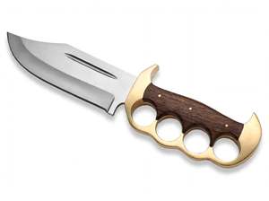 Handcrafted Stainless Steel <b>Crafting</b> <b>Knife</b> <b>Blade</b> with Dark Walnut Hardwood Handle DIY Grade OEM Customizable Decor - Product Image 3