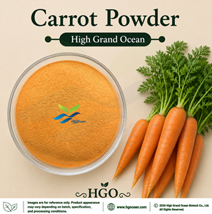 HGO Factory Direct Supply of Pure Natural Carrot Powder (Food Grade) Vegetable Powder <b>Spray</b> Drying or Freeze-dried Carrot Powder - Product Image 1