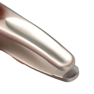 Professional Round Tip Eyebrow Tweezers Stainless Steel Precision Hair <b>Removal</b> <b>Tool</b> Durable Modern Design 9cm Length - Product Image 3