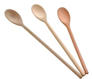Best Seller 6Pcs Bamboo Kitchen Cooking <b>Set</b> Pasta Server Slotted <b>Spatula</b> Spoon Wooden Utensils for Non-Stick Stove Pan Utensils - Product Image 2