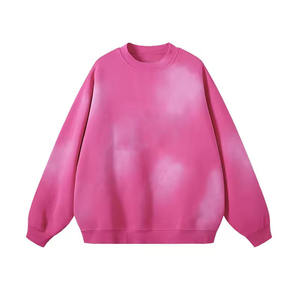 เสื้อสเวตเชิ้ตคอกลมโอเวอร์ไซส์ สีพื้น แขนยาว ถักทอแบบสวมใส่สบาย สำหรับผู้ชาย ฤดูใบไม้ร่วง สไตล์ลำลอง - Product Image 6