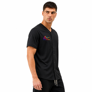 Maillot de baseball athlétique élégant à manches courtes, respirant et performant, options personnalisables pour les clubs sportifs - Product Image 4
