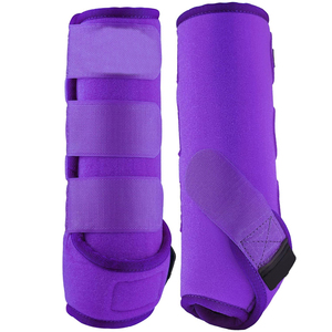 Protège-jambes pour chevaux, bottes médicinales, bottes de soutien durables pour la thérapie équine, bottes médicinales - Product Image 5