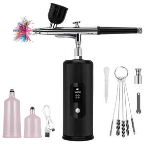 Kit aérographe portable mini avec compresseur métallique pour tatouage, peinture, ongles, cheveux et maquillage - Product Image 3