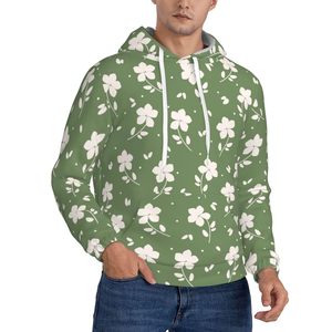 Sweat à capuche thermique d'hiver unisexe, 100% coton, doublure en tissu polaire, logo imprimé sur le devant, design personnalisable - Product Image 1