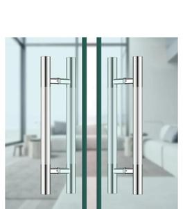 Stainless Steel Modern Ambidextrous <b>Door</b> <b>Pull</b> <b>Handle</b> SS 202/304 Glass <b>Door</b> Heavy Duty Entrance Bulk Wholesale Export - Product Image 2