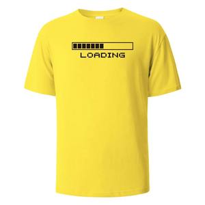 เสื้อยืดพิมพ์ลายตัวอักษรสำหรับผู้ชาย จำนวนมาก สั่งทำโลโก้แบบอเมริกัน สไตล์ USA ราคาถูก คุ้มค่า ทนทาน - Product Image 1