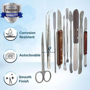 Juego de 10 Herramientas Manuales de Acero Inoxidable para Tallar Cera Dental, Espátula de Mezcla con Agarre Ergonómico, Juego de Cuchillos para Alginato, para Laboratorio Dental - Product Image 6