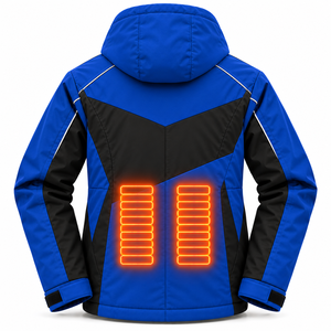 USB Battery Powered <b>Heated</b> Jacket Outdoor Winter Hooded <b>Coat</b> Smart Temperature Control <b>Men</b> Women OEM Manufacturer - Product Image 2