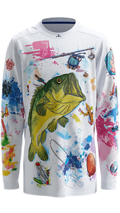 Vêtements de pêche à manches longues, jersey de sublimation pour hommes, chemises de pêche de haute qualité, jersey de pêche personnalisé et chemises de pêche - Product Image 4
