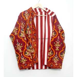 Veste Cotrise pour tous les festivals, broderie style bohème cousue à la main, manteau de festival bohème, style vintage décontracté, pour les vacances, la plage et les soirées - Product Image 6