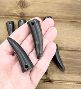 Bouton à bascule en corne de buffle naturelle, artisanal, écologique, de qualité supérieure, forme naturelle, moderne, décontracté, pour vêtements d'extérieur, cadeau d'affaires - Product Image 4
