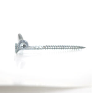 Vis autotaraudeuses industrielles en acier au carbone nickelé/oxydé noir, à tête fraisée Torx, filetage grossier, métriques et impériales, pour le bois - Product Image 6