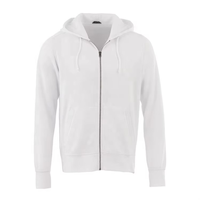 Sweat à capuche zippé de haute qualité, coupe oversize, en coton, avec logo personnalisé imprimé en relief, en molleton épais, coupe carrée pour homme