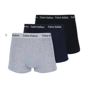 Famosa marca Ready Stock Hombres 100% Ropa interior de algodón sólido Calzoncillos bóxer Pantalones cortos Precio bajo de la fábrica de Bangladesh - Product Image 2