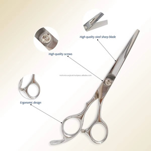 Ciseaux de coiffure professionnels en acier inoxydable pour salon de coiffure, vente en gros OEM ODM INSTRONIX SURGICAL - Product Image 2
